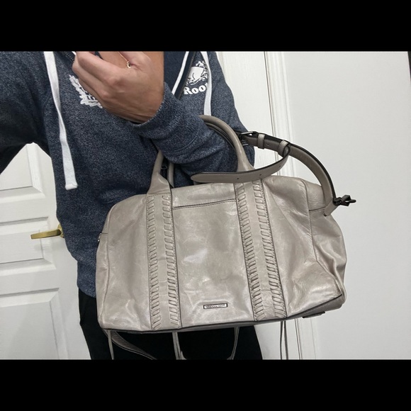 Rebecca Minkoff Light Grey Vanity Satchel - Picture 5 of 6